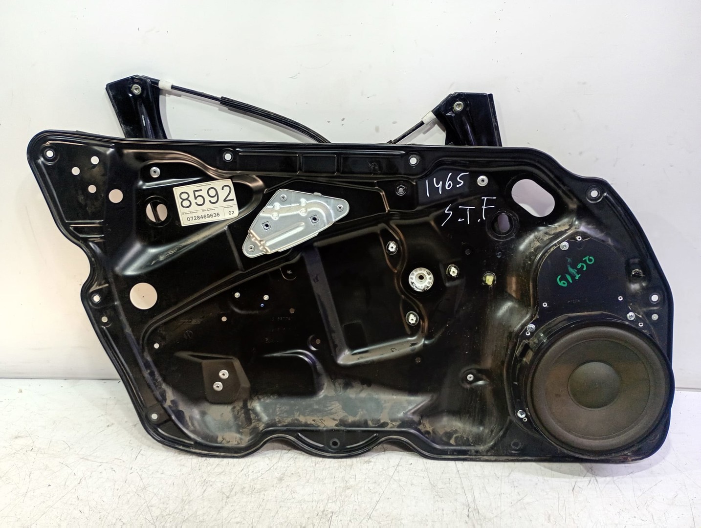 Macara geam stanga fata 3c1837755L Volkswagen Passat B6 (2005 - 2010)