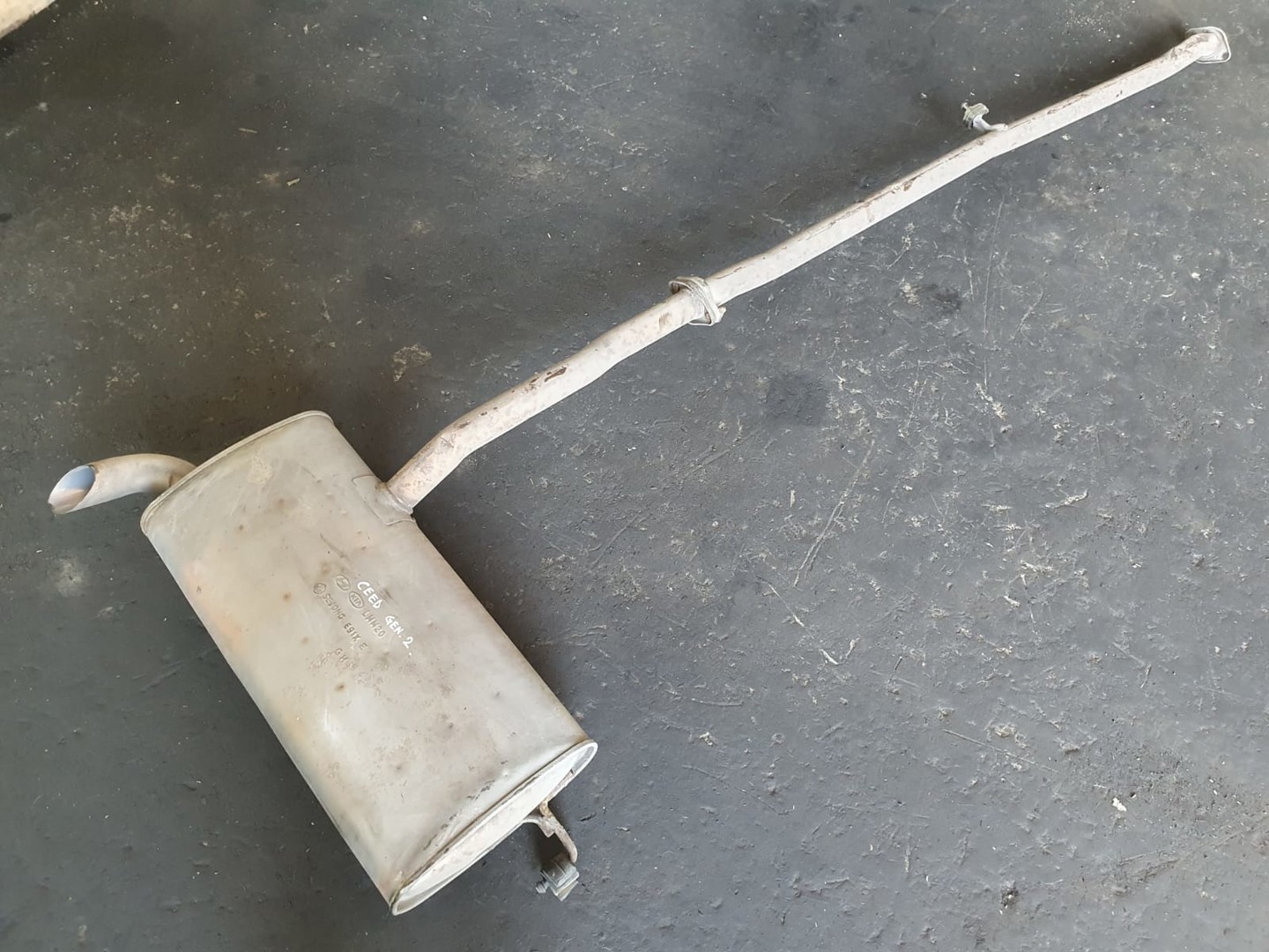 Toba esapament Kia Ceed 2 (2012 - 2015)