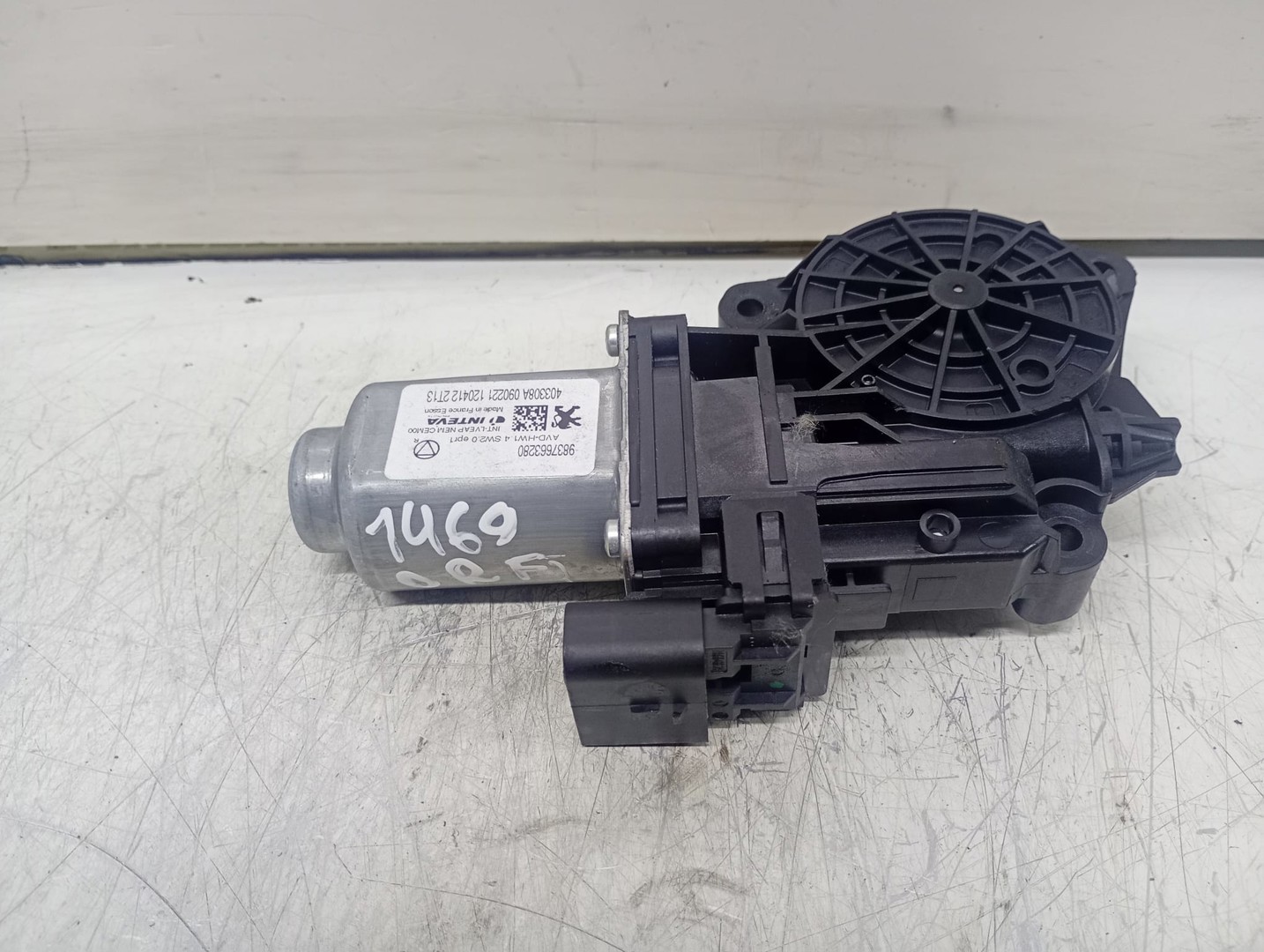 Motoras geam dreapta fata 9837663280 Peugeot 508 2 (2018 - 2020)