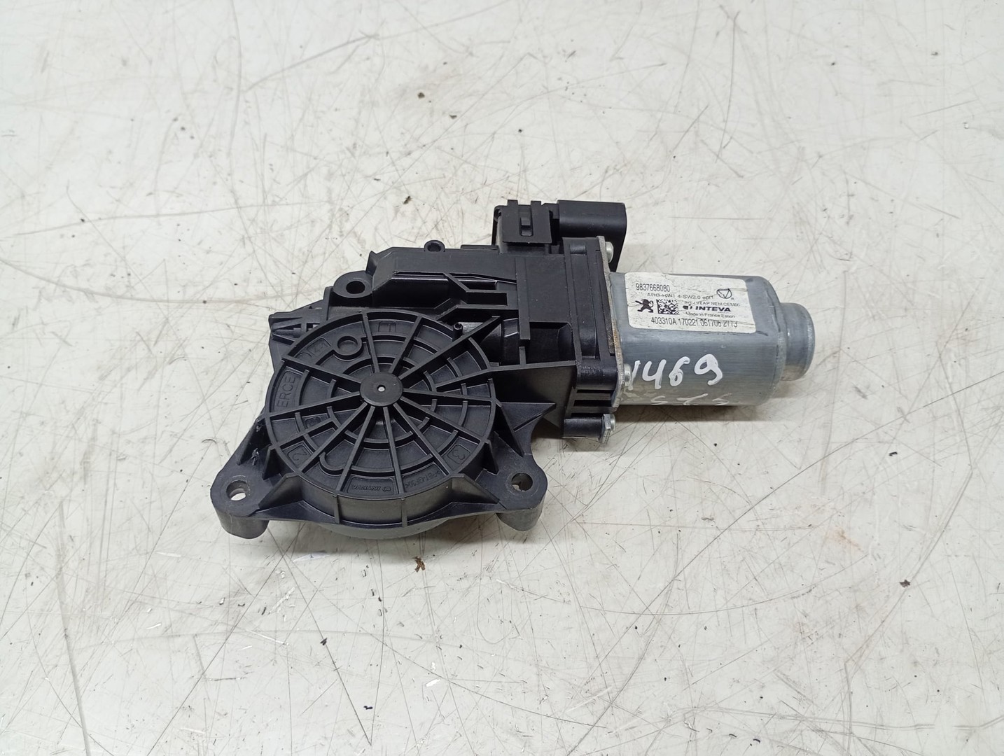 Motoras geam stanga spate 9837668080 Peugeot 508 2 (2018 - 2020)