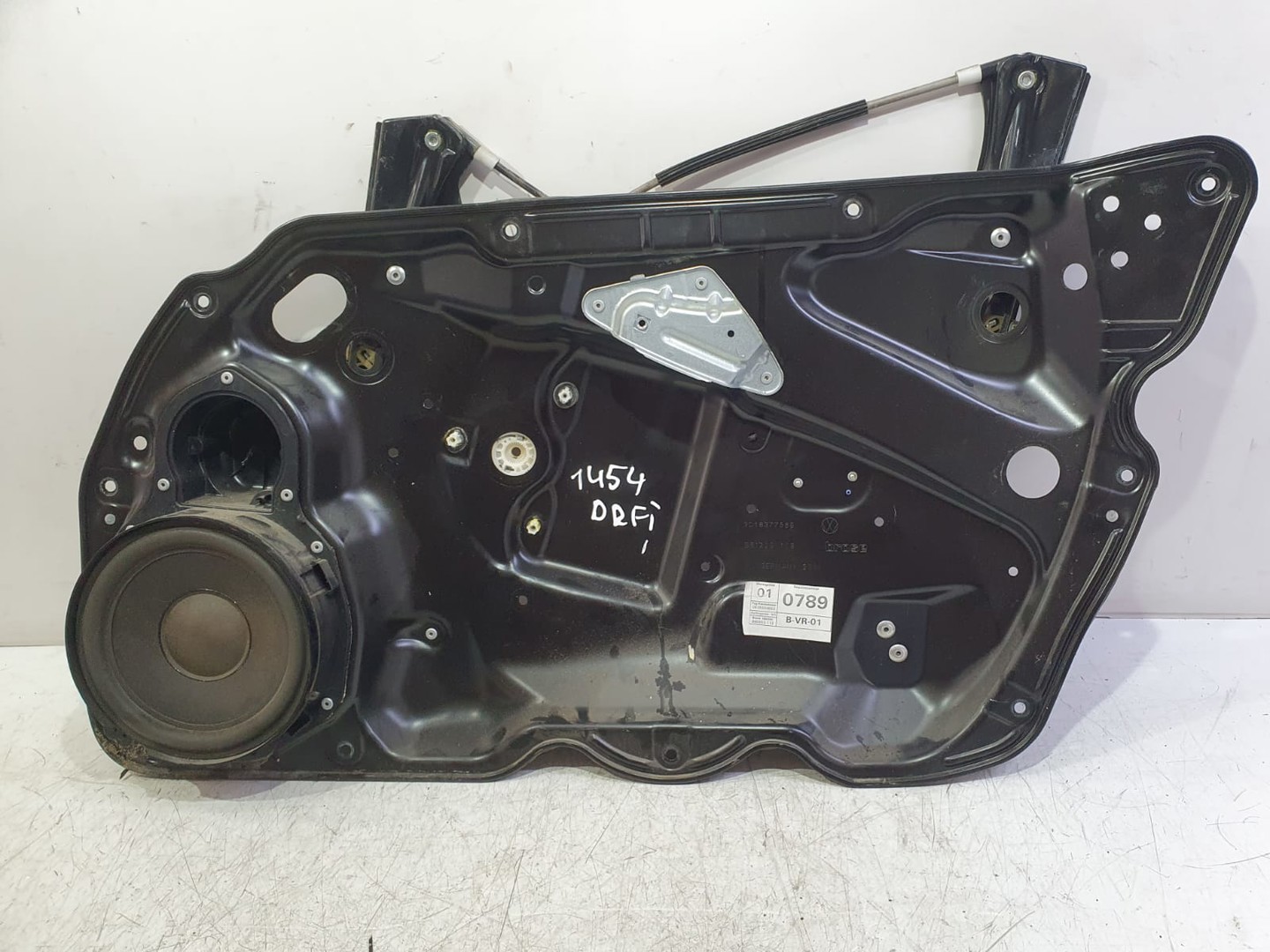 Macara geam dreapta fata 3c1837756g 3c0035454 Volkswagen Passat B6 (2005 - 2010)