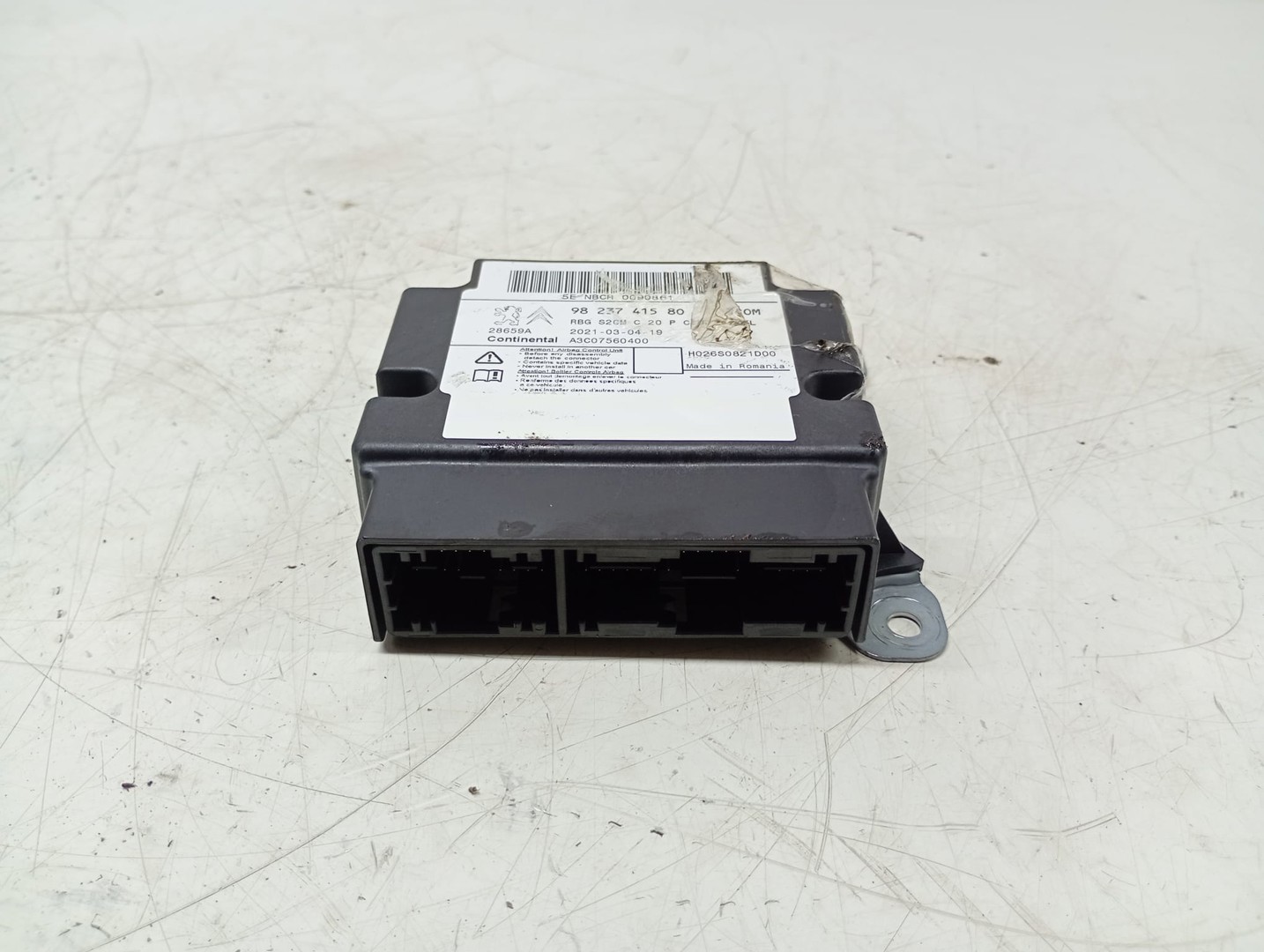 Calculator airbag 9823741580 Peugeot 508 2 (2018 - 2020)