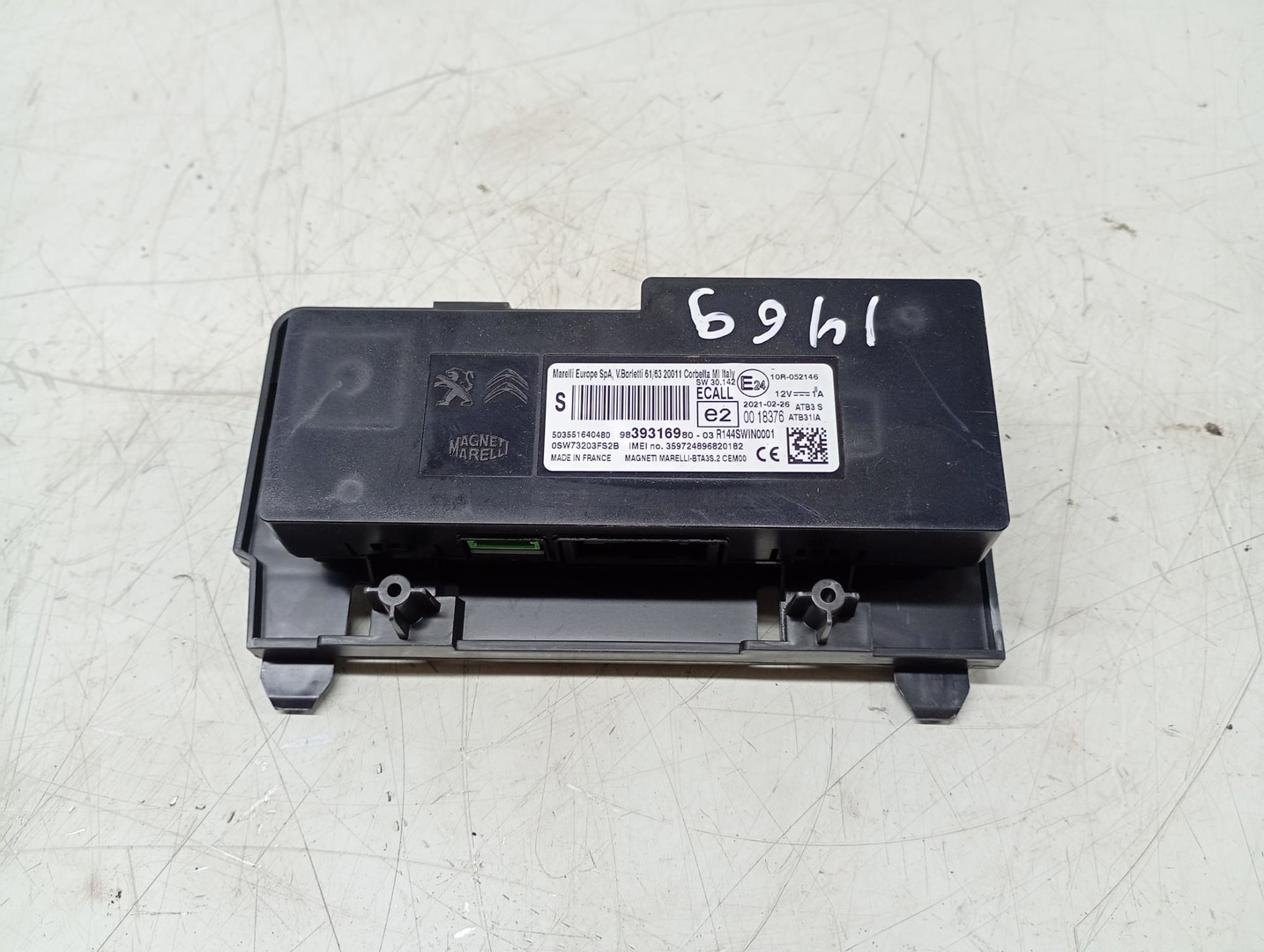 Modul Bluetooth 9839316980 Peugeot 508 2 (2018 - 2020)