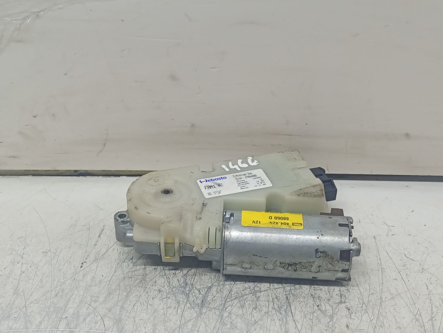 Motoras trapa 17004680 Peugeot 307 1 (facelift) (2005 - 2008)
