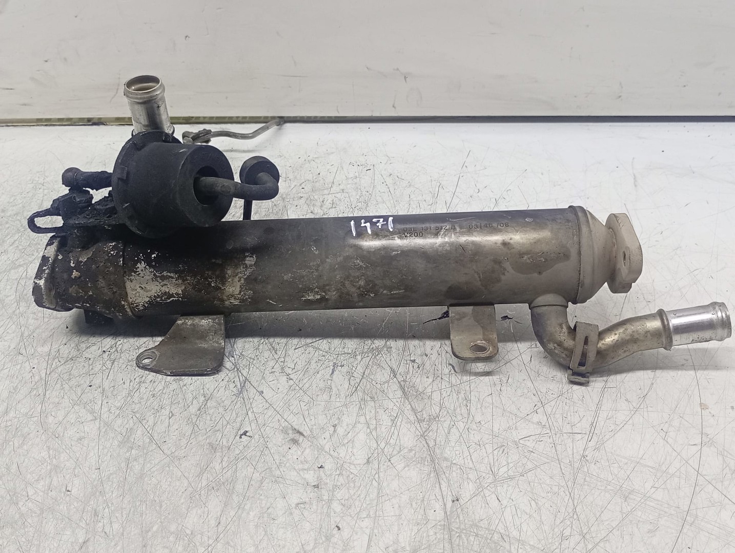 Racitor gaze EGR 03L131512B Volkswagen Golf 6 (2008 - 2015)