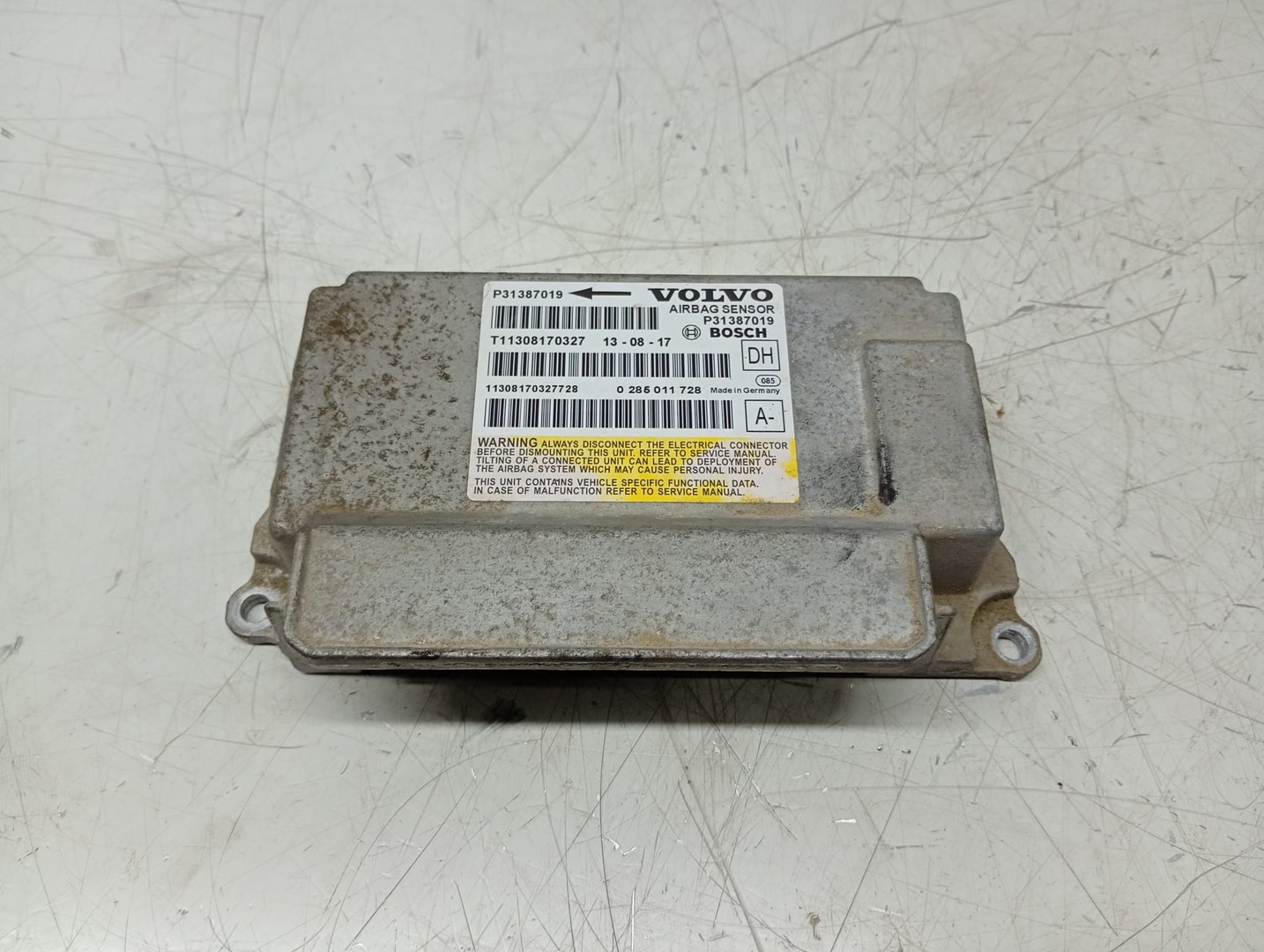 Calculator airbag 31387019 Volvo S80 2 (2th facelift) (2013 - 2020)
