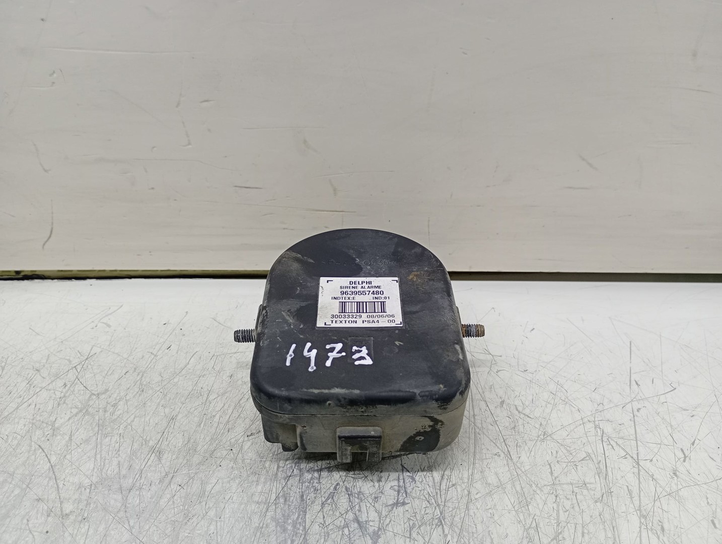 Alarma 9639557480 Peugeot 407 1 (2004 - 2010)