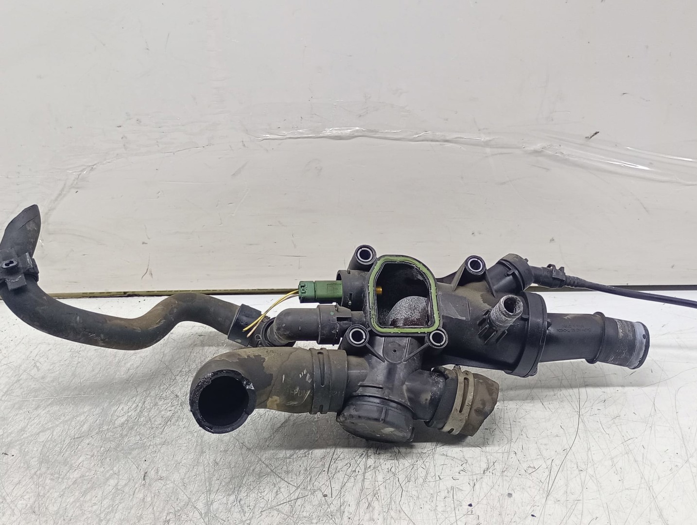 Carcasa termostat 9656182980 Peugeot 407 1 (2004 - 2010)
