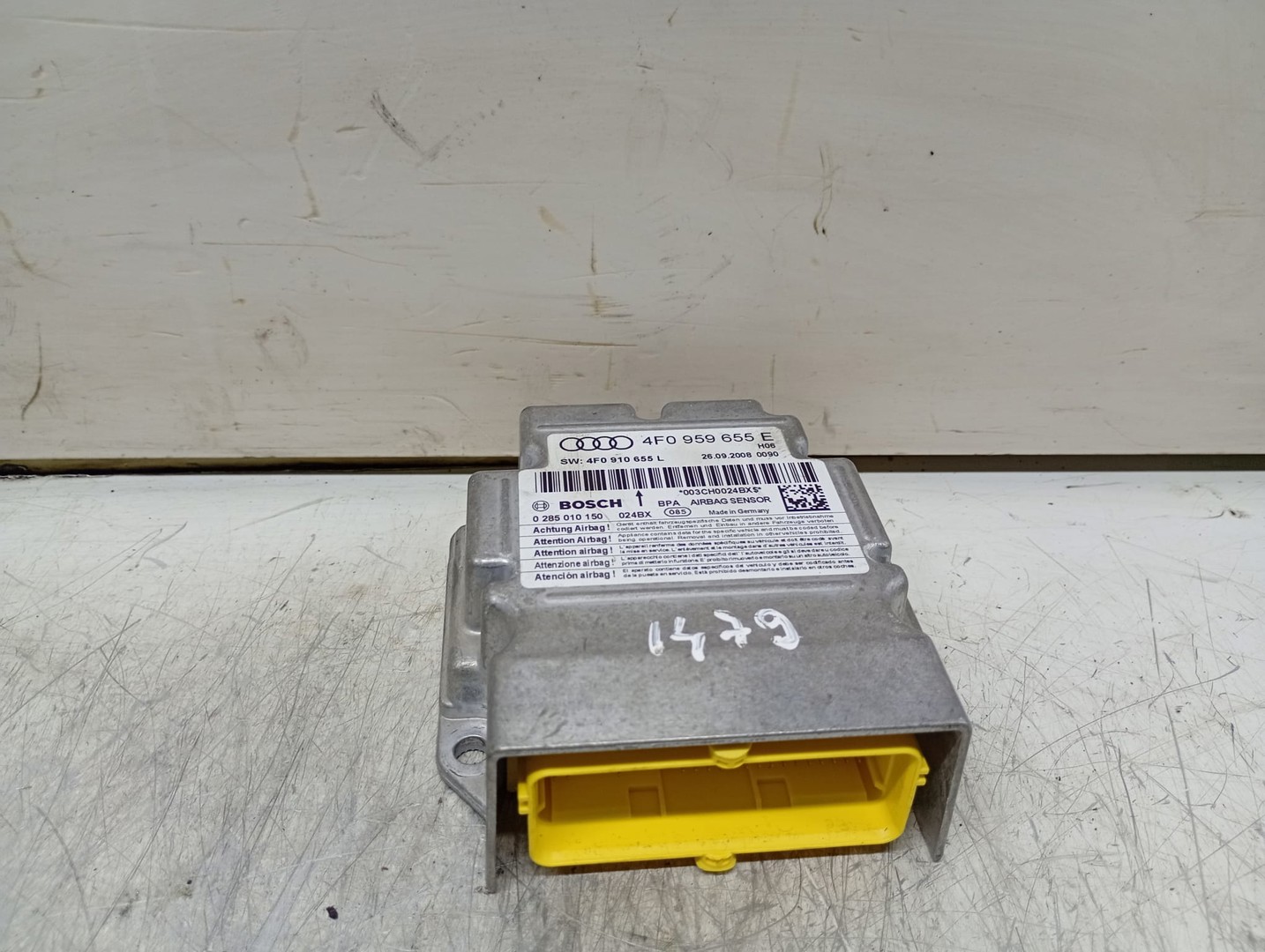 Calculator airbag 4F0959655E Audi A6 4F/C6 (facelift) (2008 - 2011)