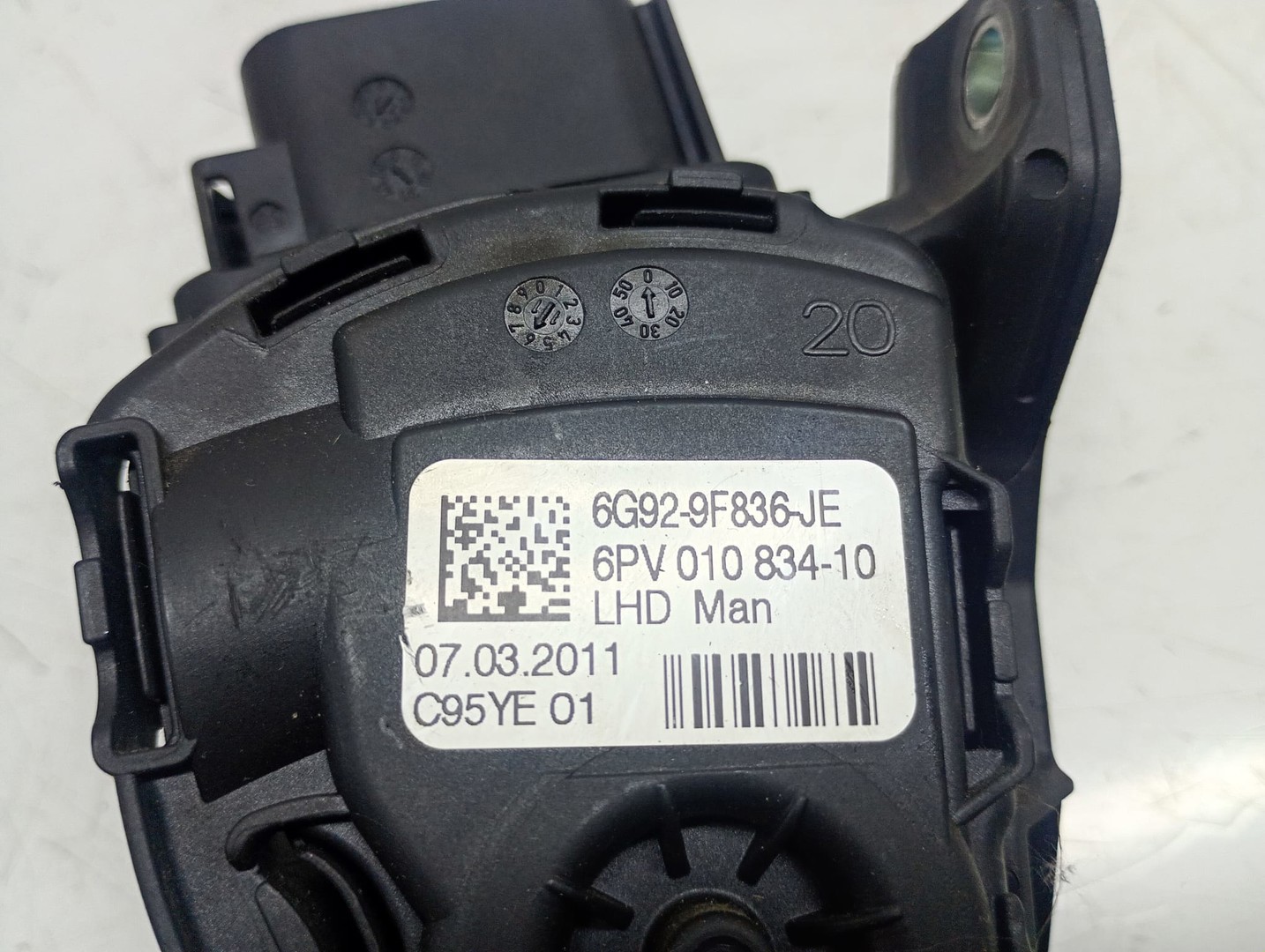 Pedala acceleratie 6G92-9F836-JE Ford S-Max 1 (facelift) (2010 - 2015)