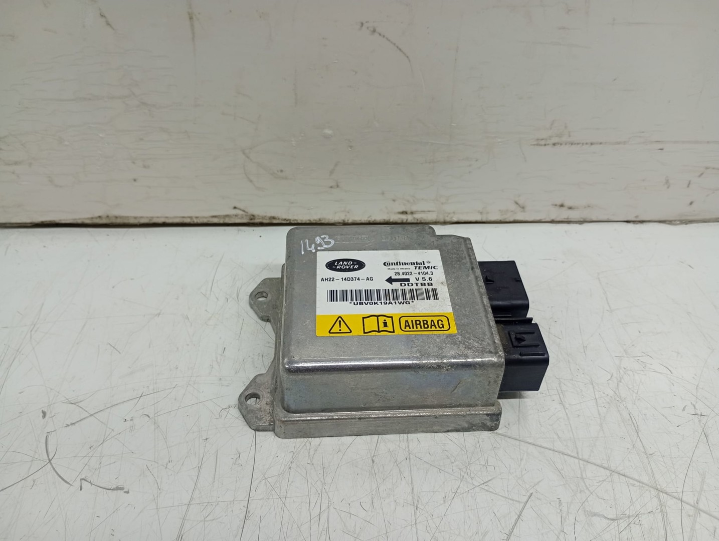 Calculator airbag AH22-14D374-AG Land Rover Range Rover Sport 1 (facelift) (2009 - 2013)