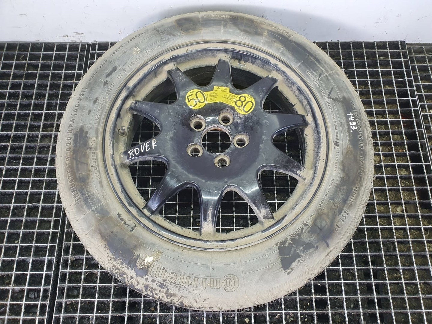 Roata rezerva slim R19 7h22-1007-daw Land Rover Range Rover Sport 1 (facelift) (2009 - 2013)