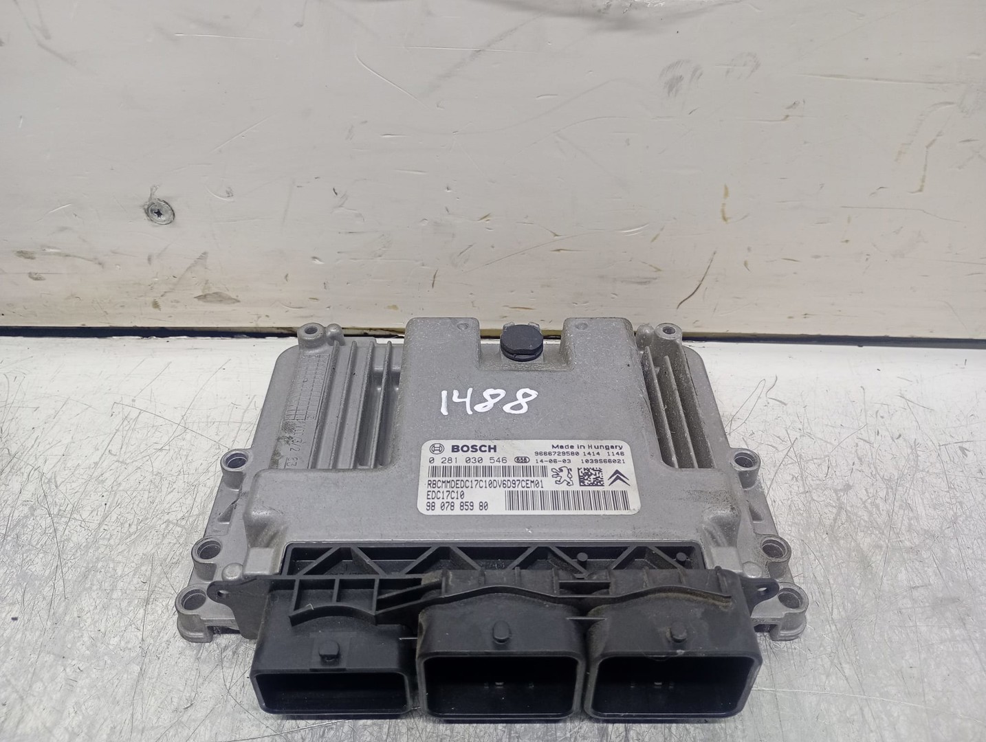 Calculator motor ECU 9807885980 Peugeot 208 1 (2012 - 2016)