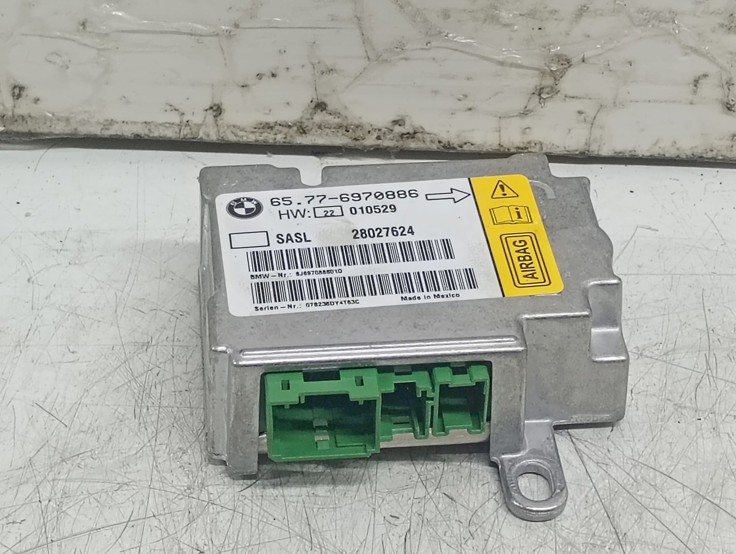 Calculator airbag 6577-6970886 BMW Seria 7 E65/E66 (facelift) (2005 - 2008)