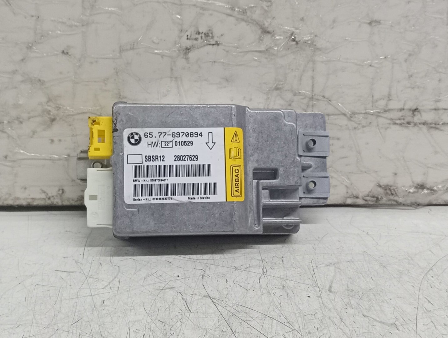 Calculator airbag 6577-6970894 BMW Seria 7 E65/E66 (facelift) (2005 - 2008)