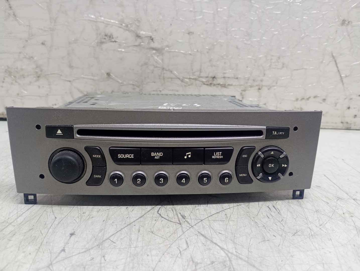 Radio cd 96662671XH Peugeot 308 T7 (2007 - 2011)
