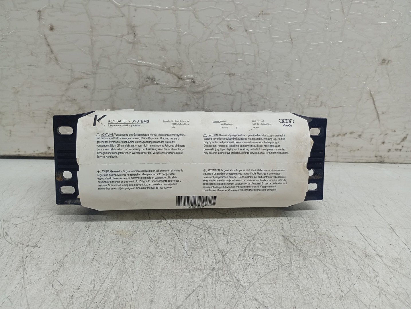 Airbag pasager 100386213 Audi Q7 4L (2005 - 2009)