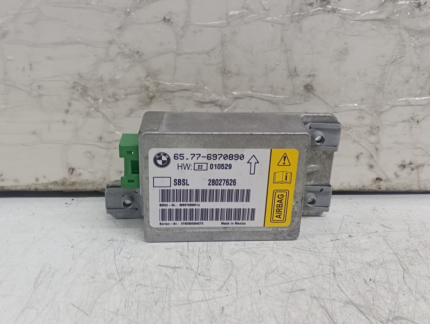Calculator airbag 6577-6970890 BMW Seria 7 E65/E66 (facelift) (2005 - 2008)