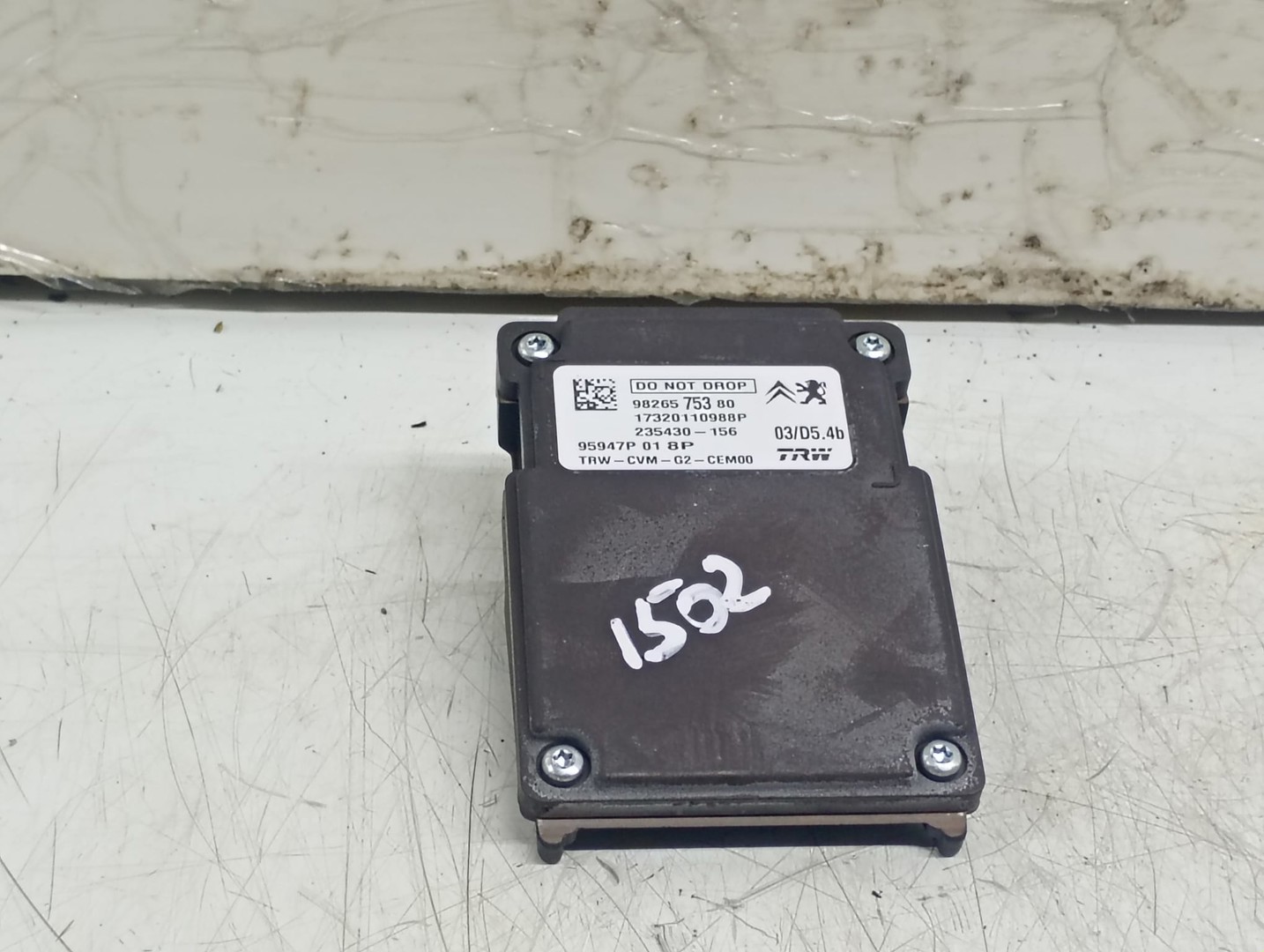Camera parbriz 9826575380 Citroen C4 Spacetourer 1 (2018 - 2020)