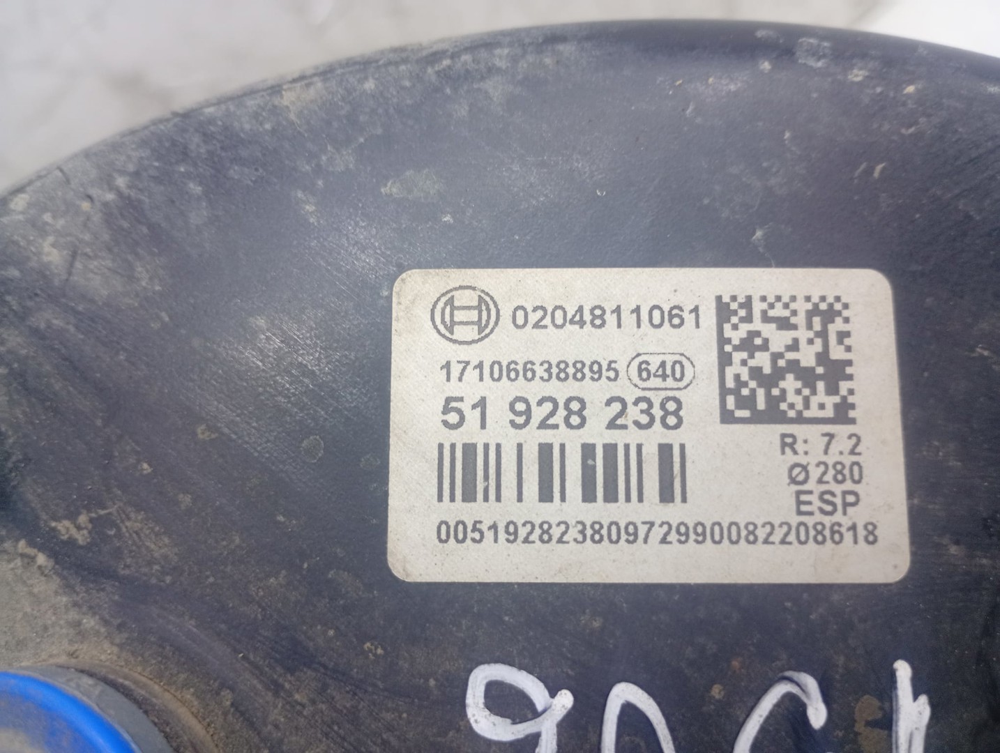 Tulumba frana 01099001 Peugeot Boxer 2 Typ250 (2nd facelift) (2015 - 2020)