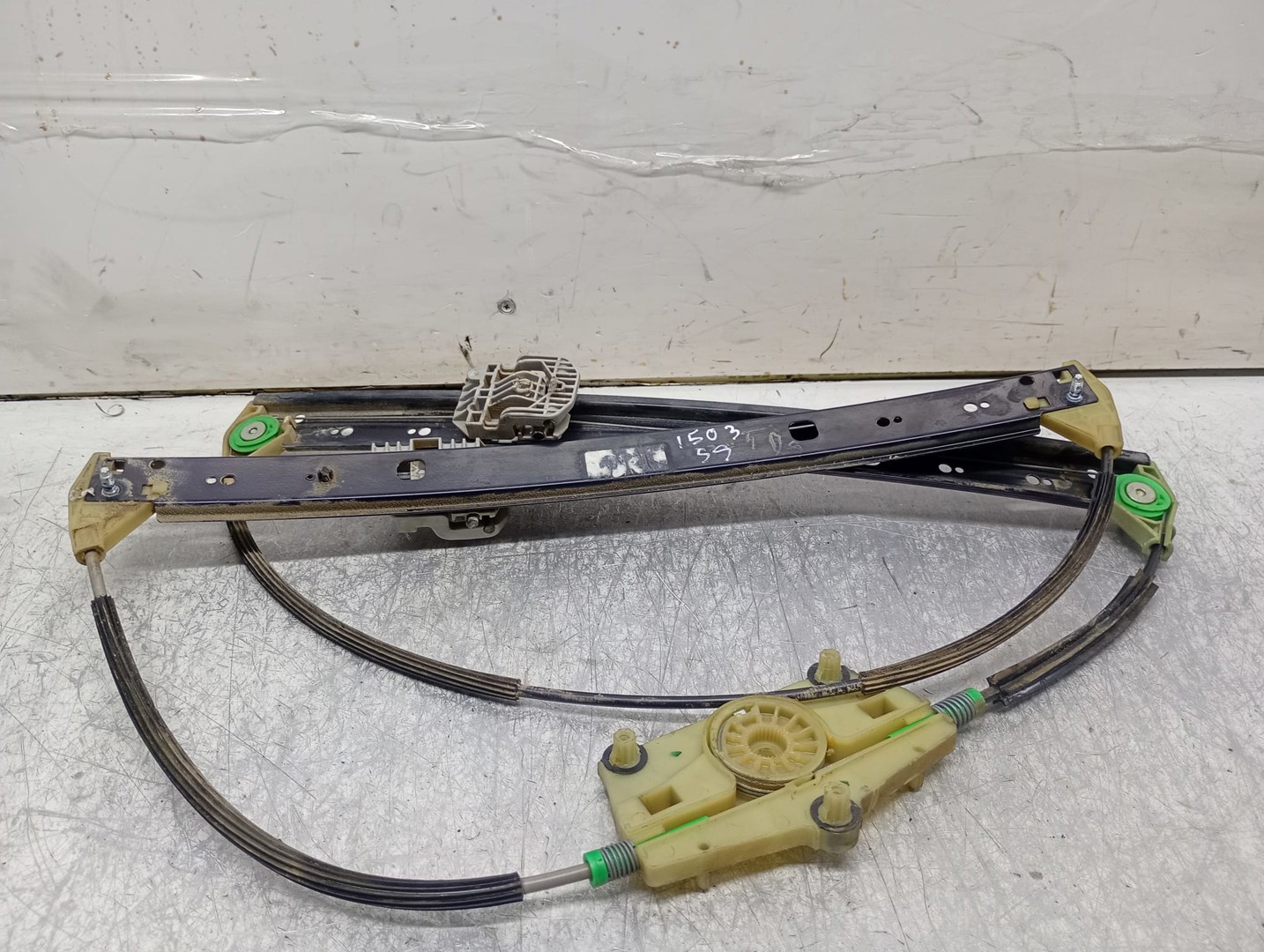 Macara geam stanga spate Audi Q7 4L (2005 - 2009)