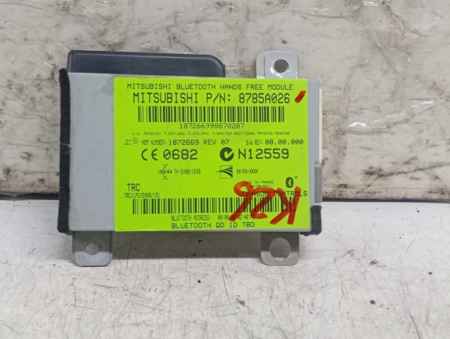 Modul Bluetooth 8785A026 Mitsubishi ASX 1 (2010 - 2012)