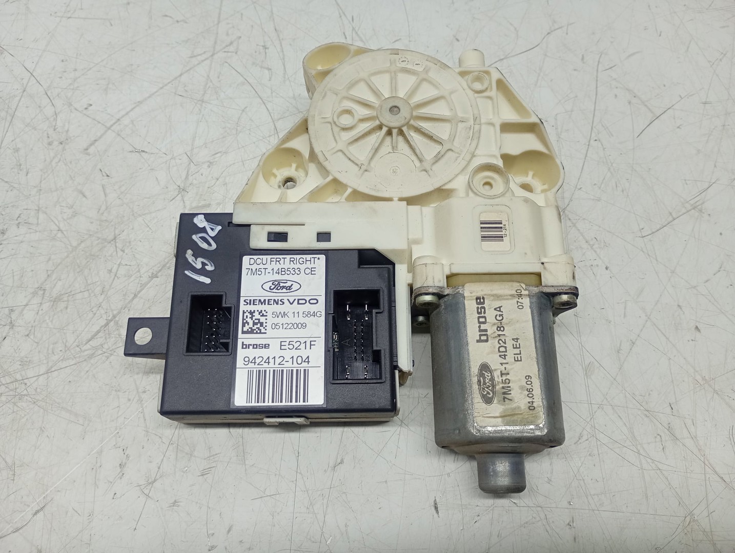 Motoras geam stanga fata 7m5t14b533 Ford Focus 2 (facelift) (2008 - 2011)
