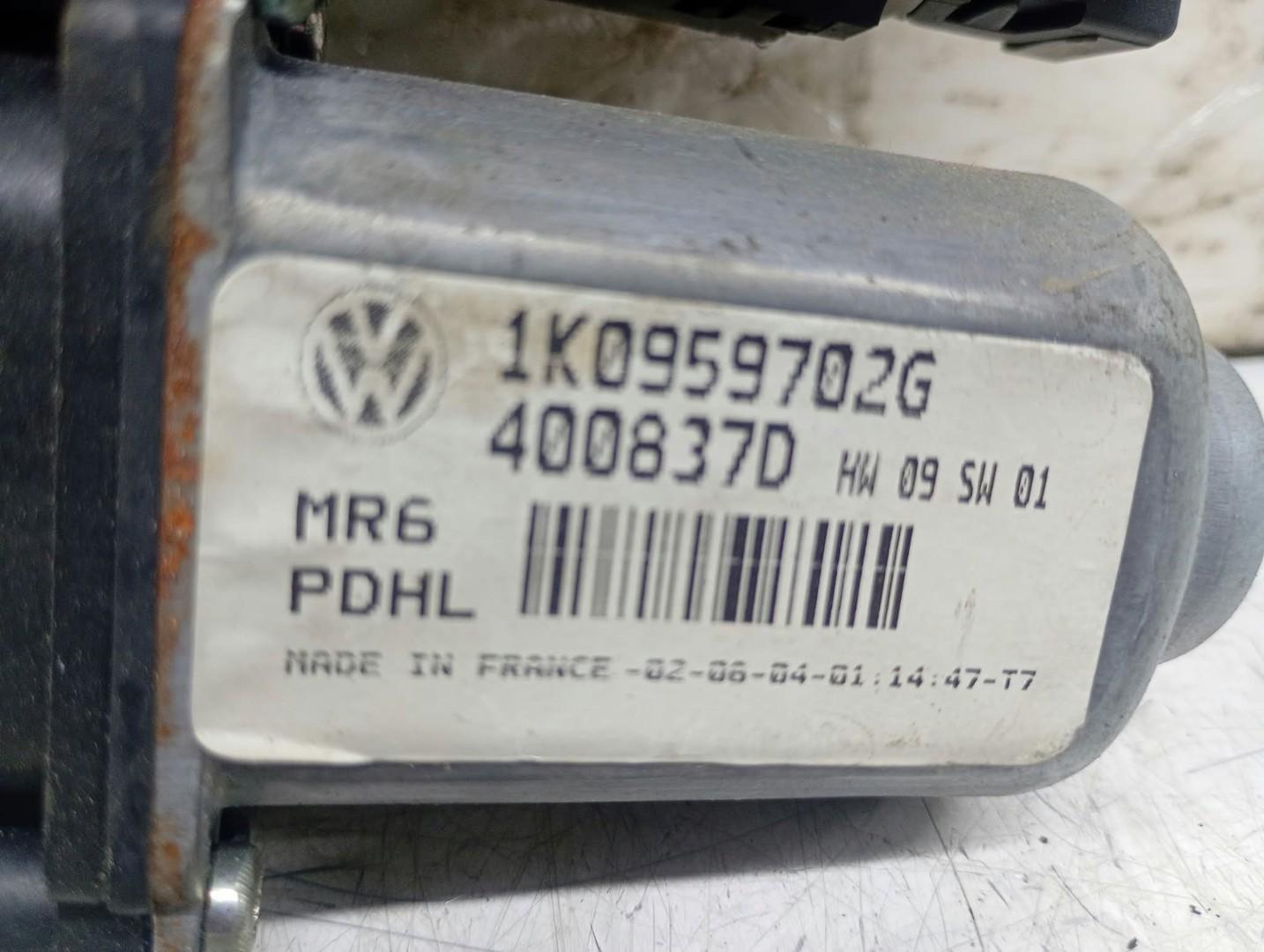 Motoras geam stanga fata 1K0959702G Volkswagen Golf 5 (2003 - 2009)
