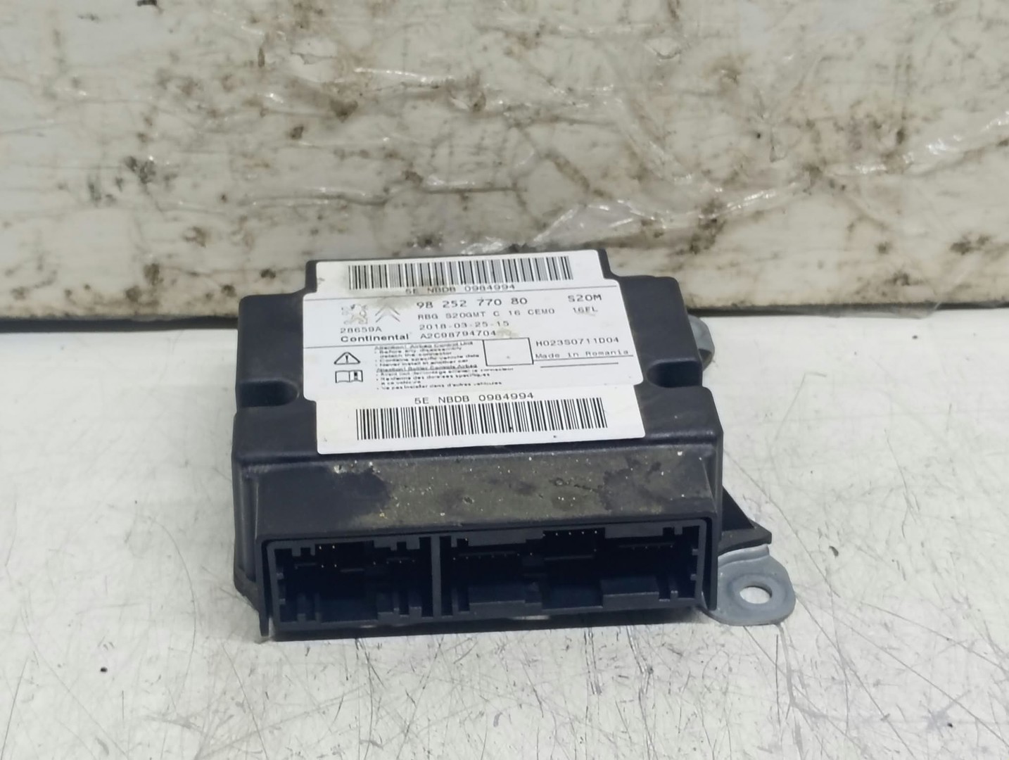 Calculator airbag 9825277080 Citroen C3 AirCross 1 (2017 - 2020)