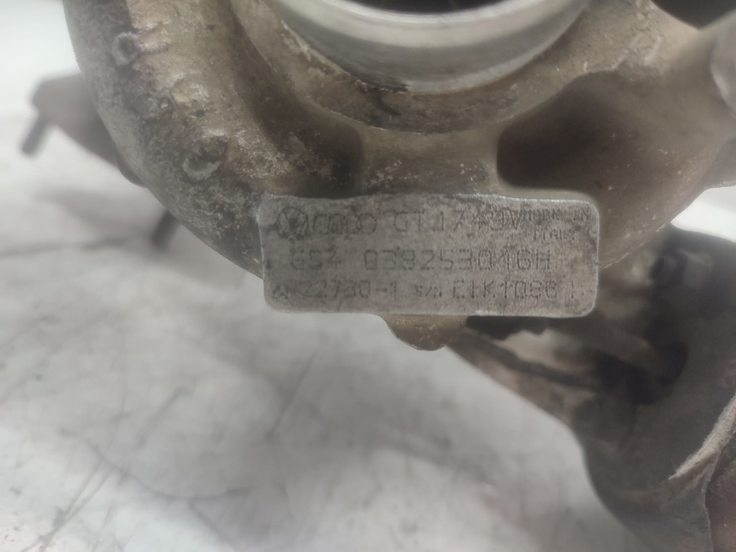 Turbo turbina G54038253016h 722730-1 Volkswagen Golf 4 (1997 - 2006)