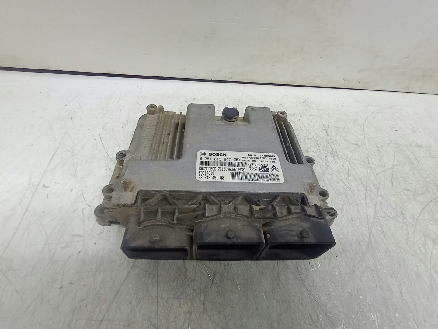 Calculator motor ECU 9674245180 0281015847 Citroen C3 Picasso 1 (2008 - 2013)
