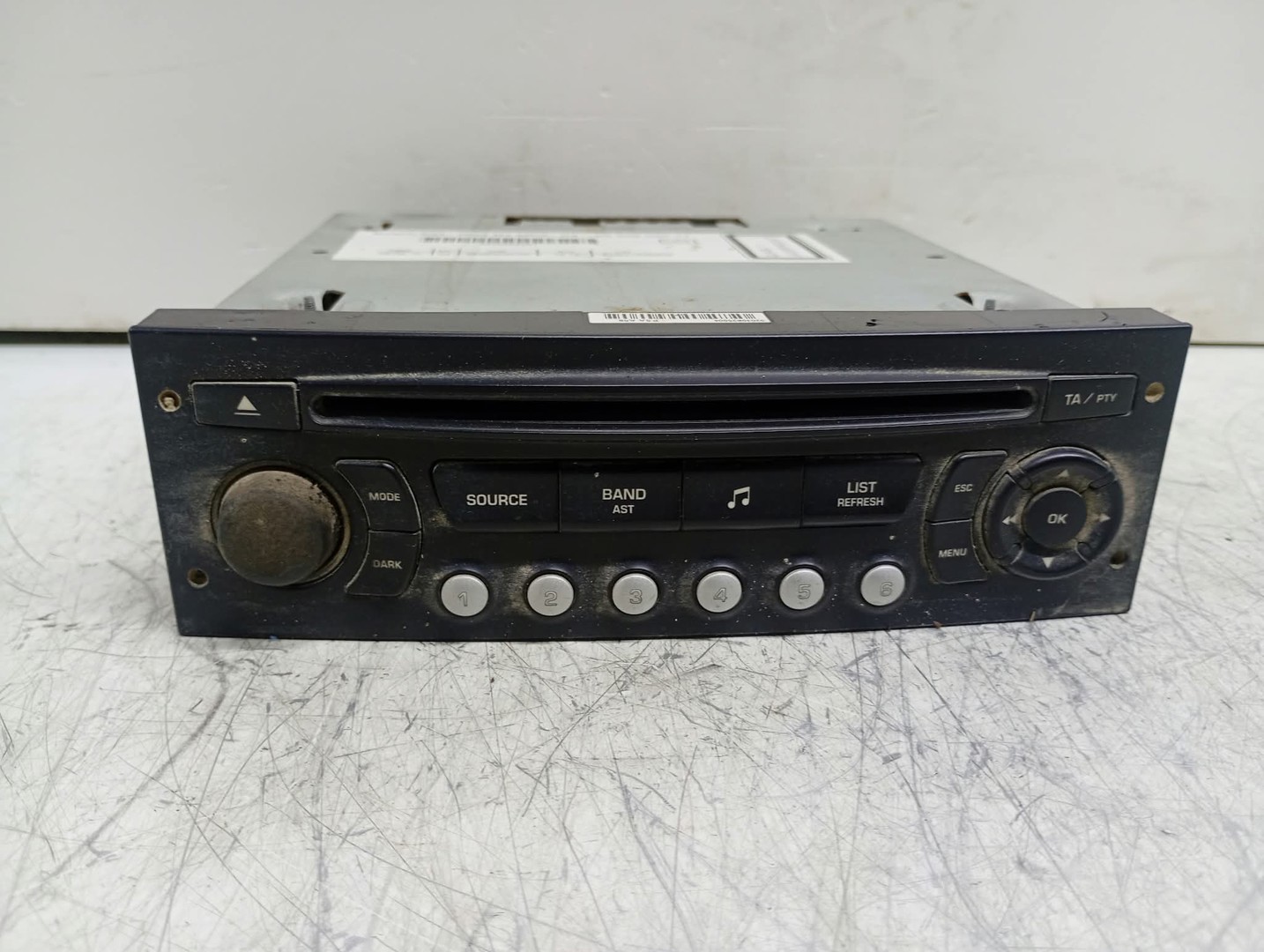 Radio cd 9666959577 Citroen C3 Picasso 1 (2008 - 2013)