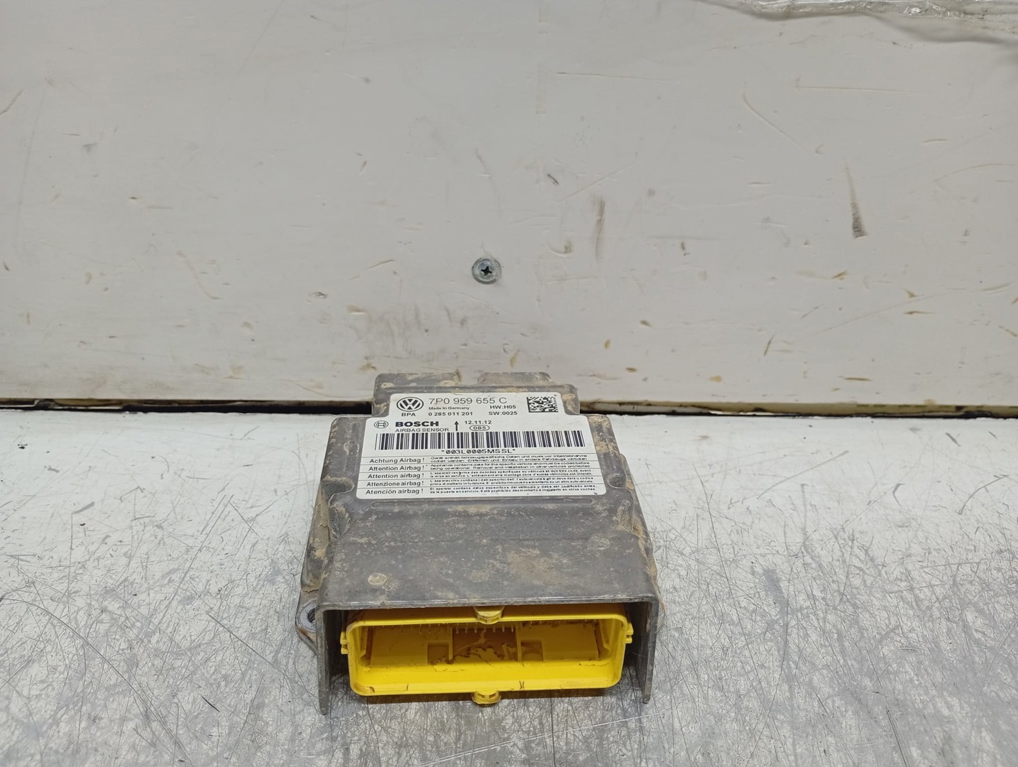 Calculator airbag 7P0959655C Volkswagen Touareg 2 (7P) (2010 - 2014)