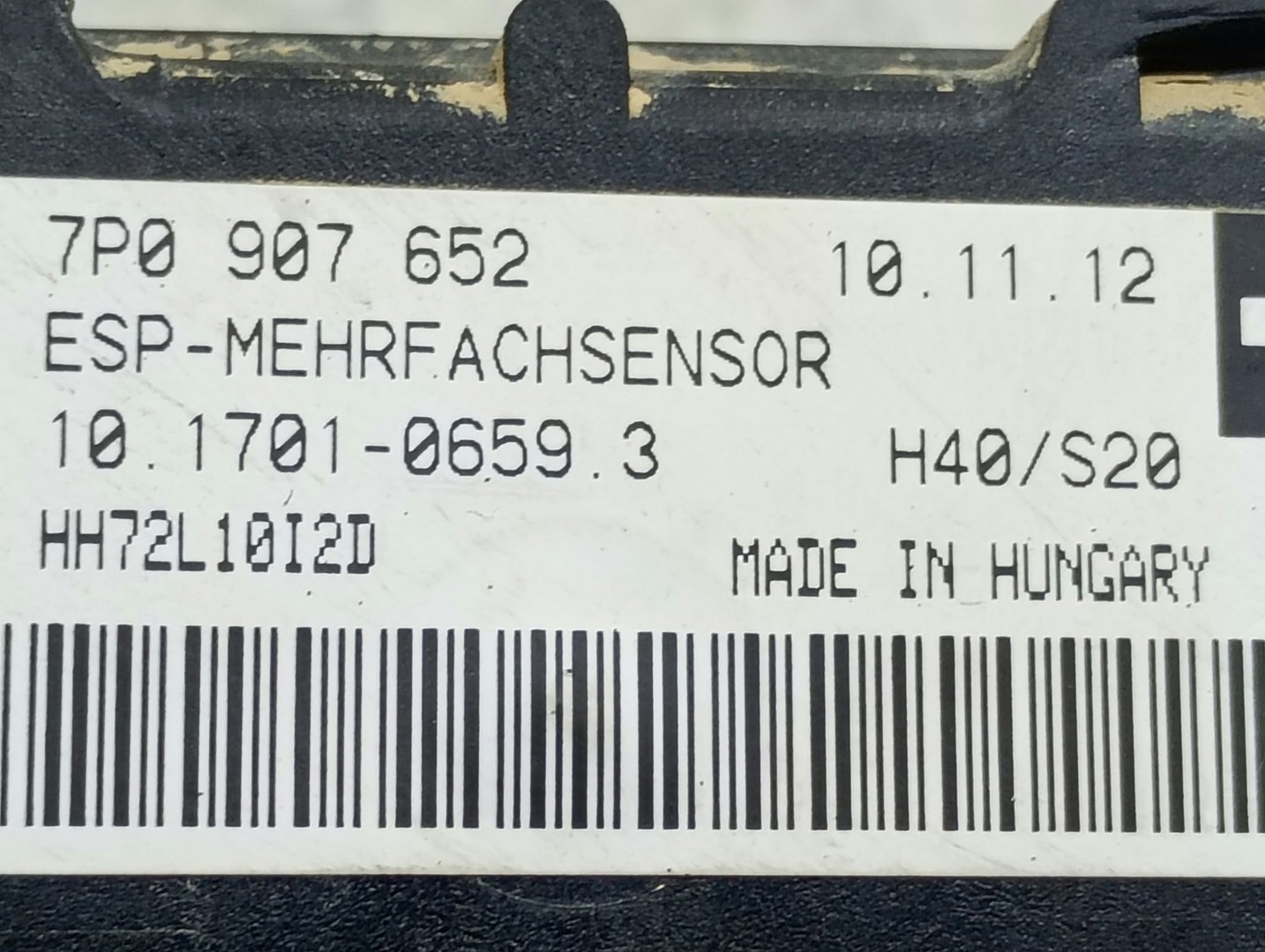 Modul ESP 7P0907652 Volkswagen Touareg 2 (7P) (2010 - 2014)