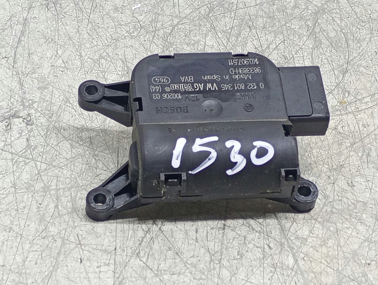 Motoras clapeta mixaj aer 0132801345 Skoda Octavia 2 (2004 - 2008)