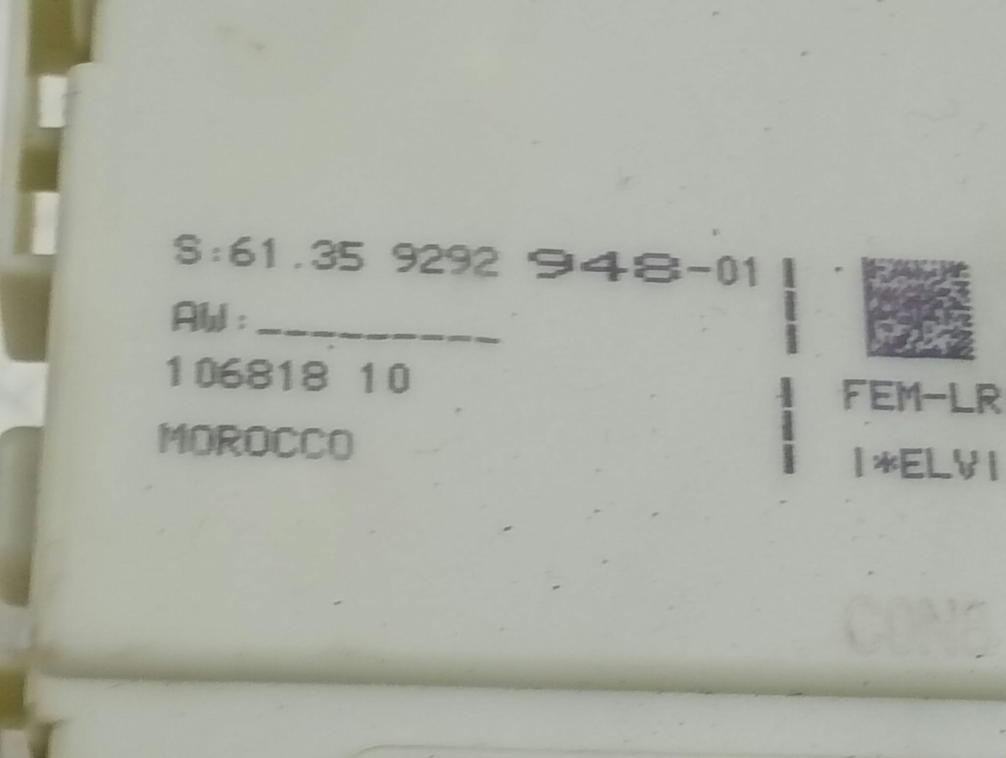Modul confort 61359292948-01 BMW Seria 1 F20/F21 (2011 - 2015)