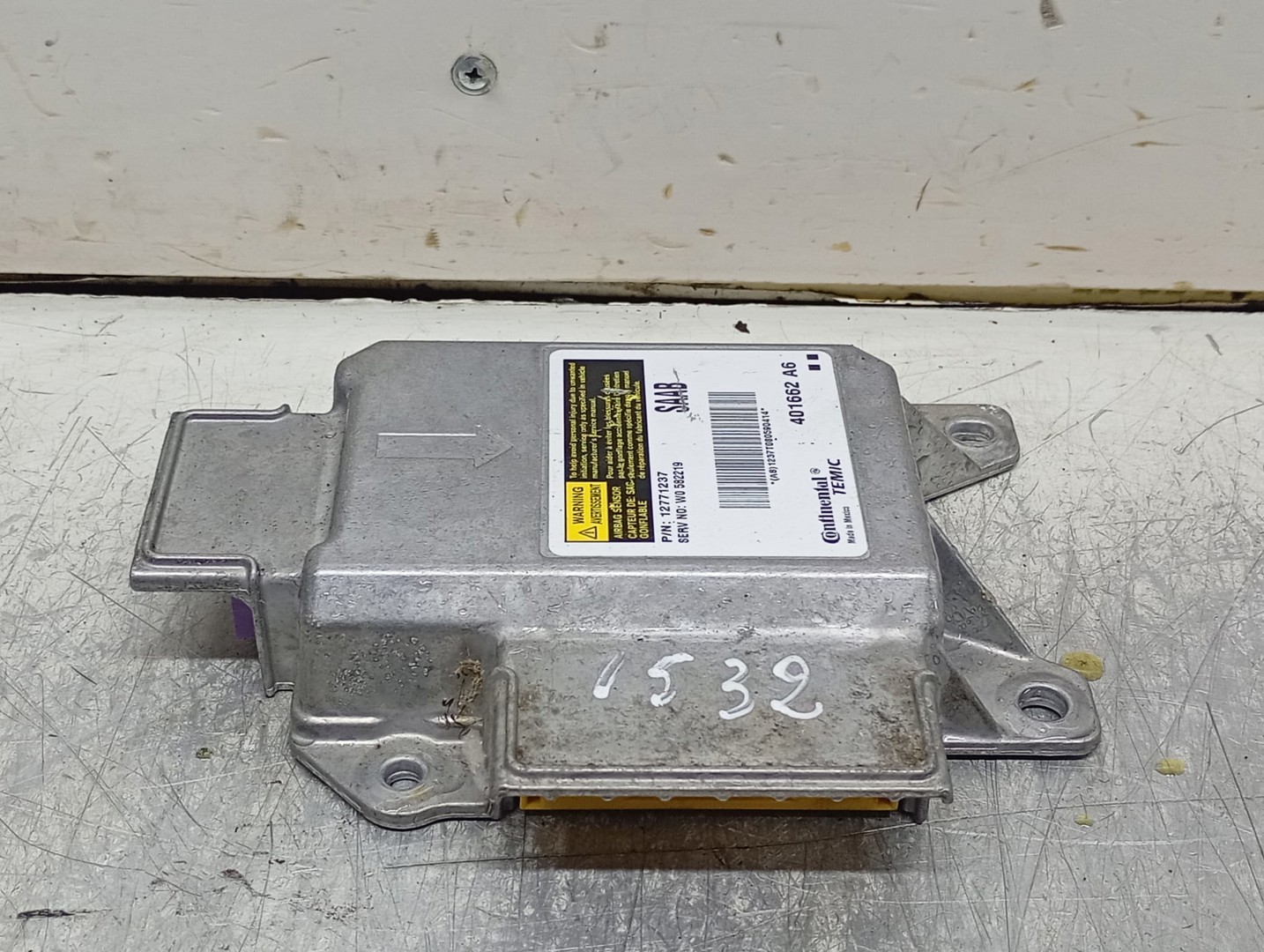 Calculator airbag 401662A6 Saab 9-3 2 (facelift) (2007 - 2011)