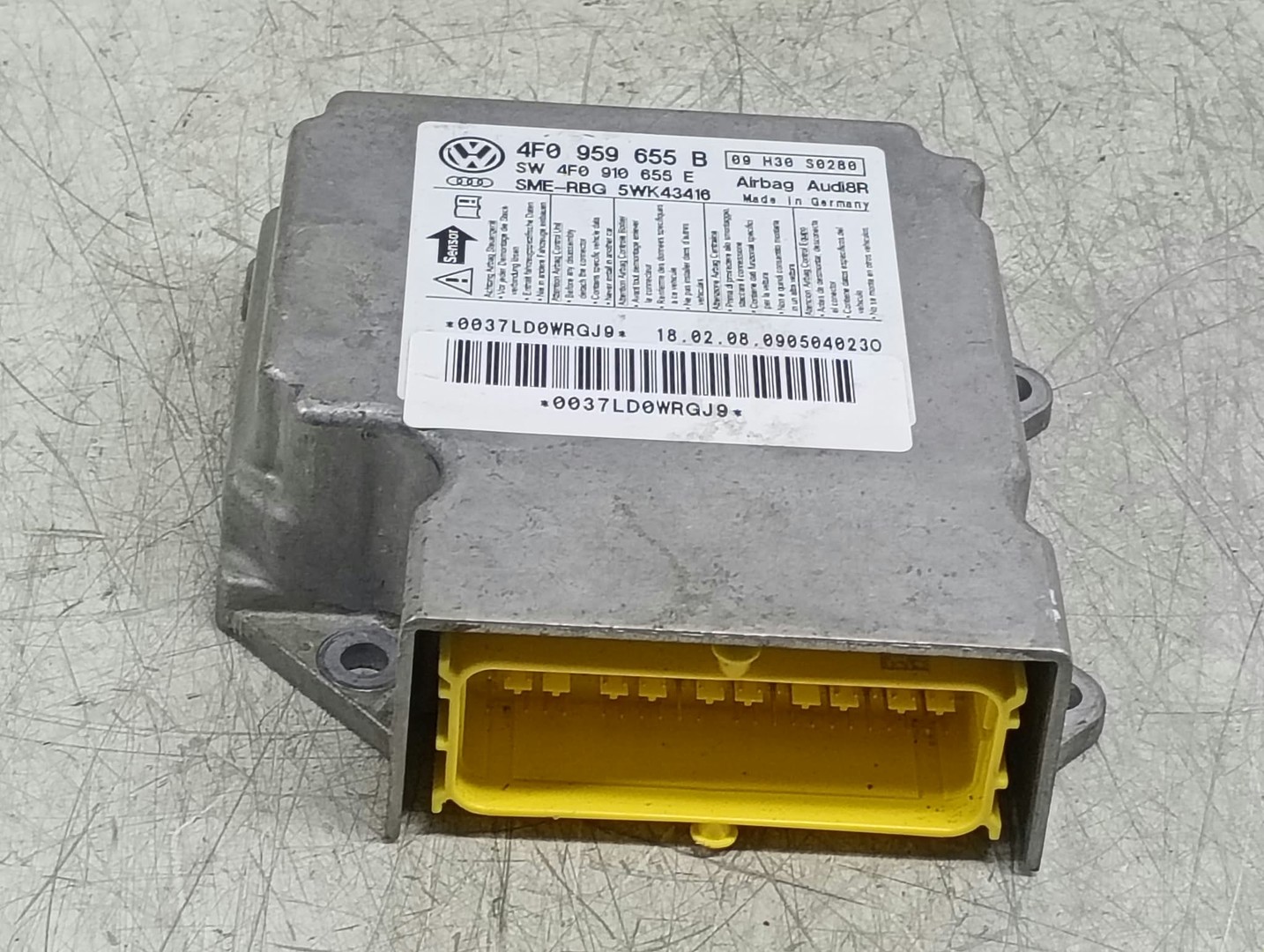 Calculator airbag 4F0959655B Audi A6 4F/C6 (2004 - 2008)