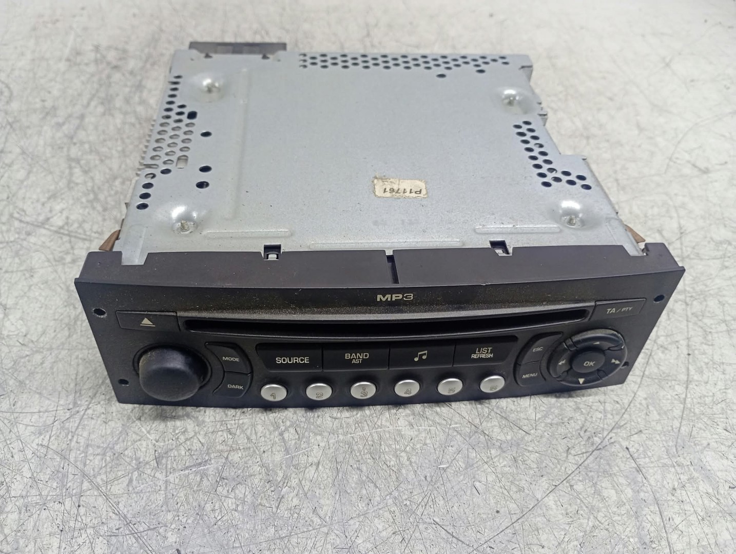 Radio cd 96662669XT Peugeot 207 1 (2006 - 2009)