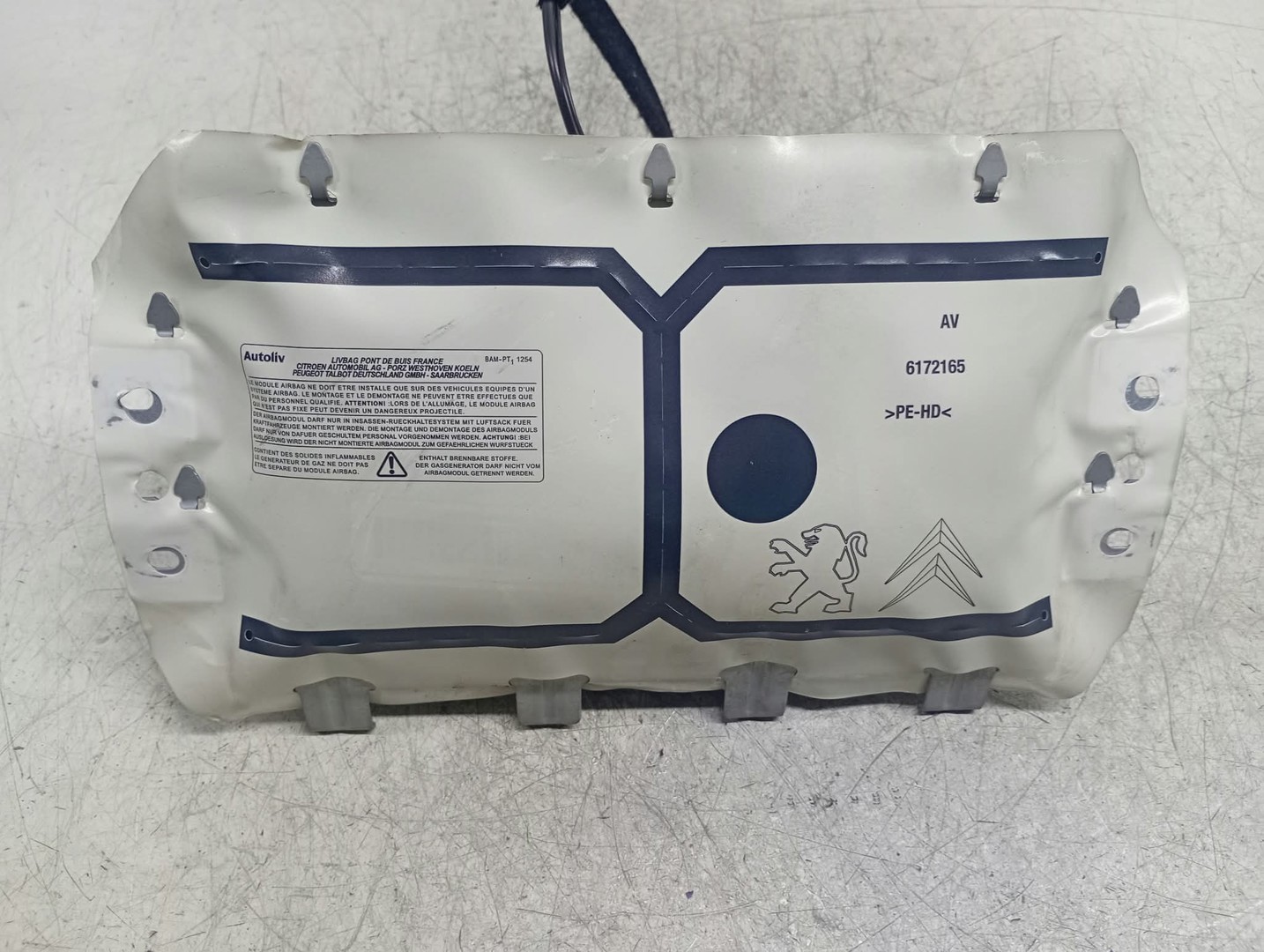 Airbag pasager 9685759080 Peugeot 207 1 (2006 - 2009)