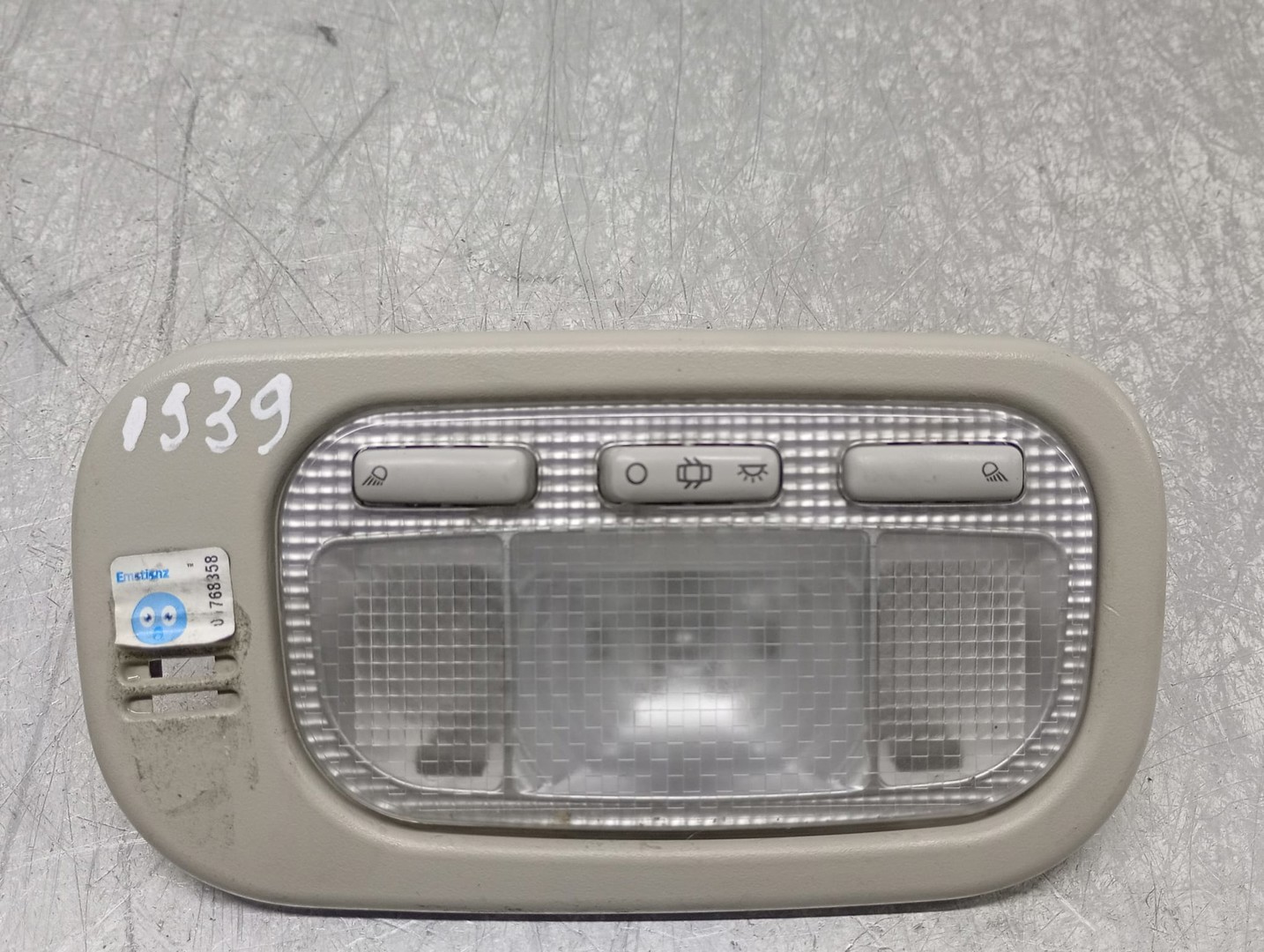 Lampa plafon 9653776177-00 Peugeot 207 1 (2006 - 2009)