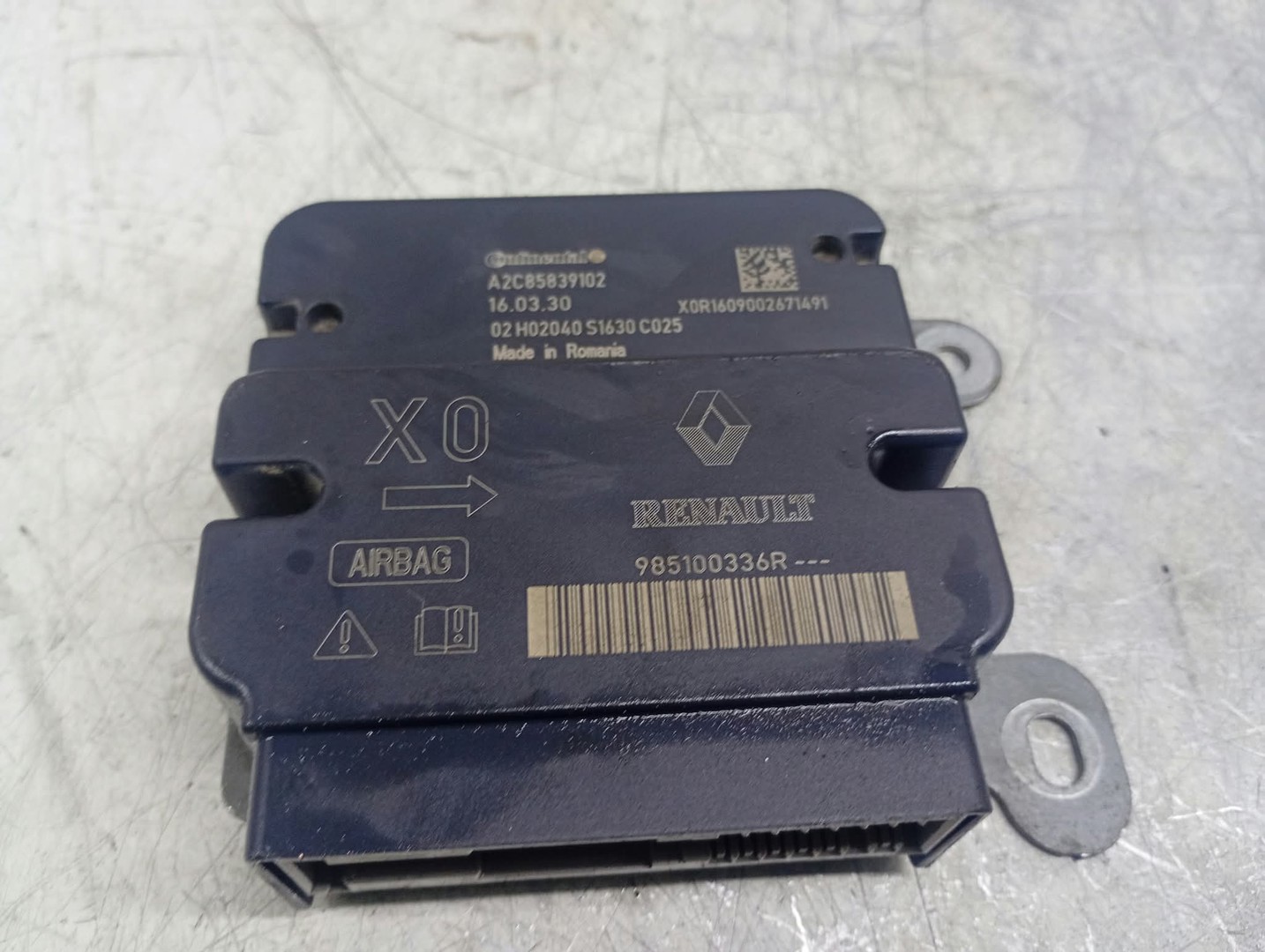 Calculator airbag A2C85839102 985100336r Dacia Dokker 1 (2012 - 2017)
