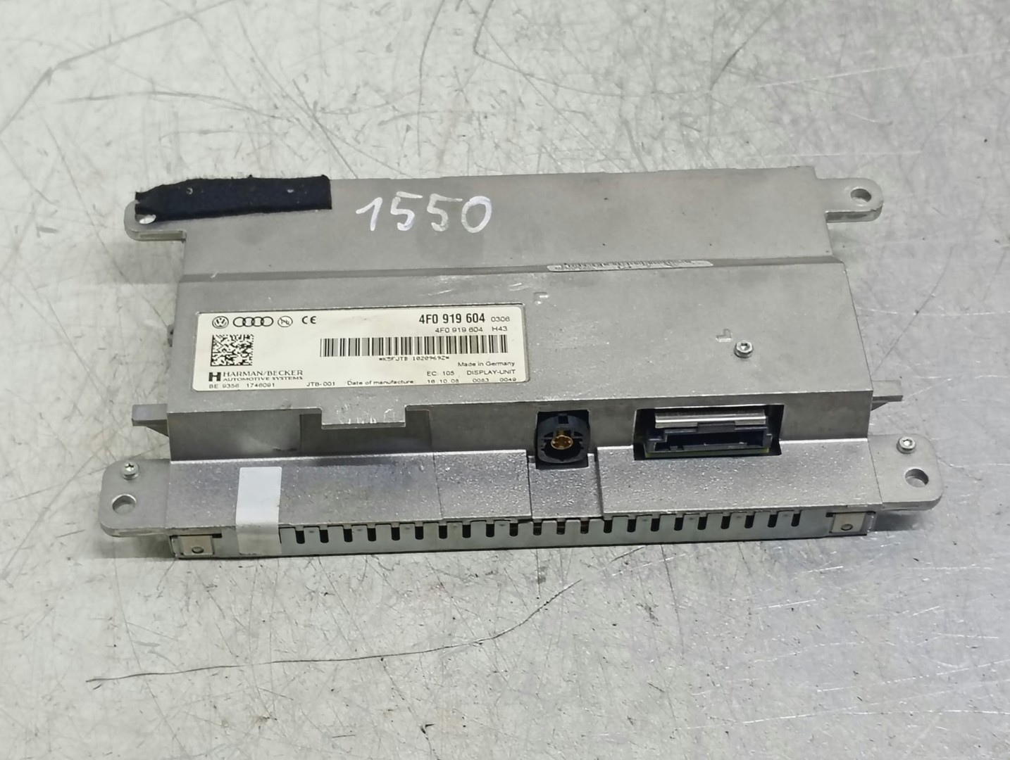 Display bord 4f0919604 Audi A6 4F/C6 (facelift) (2008 - 2011)