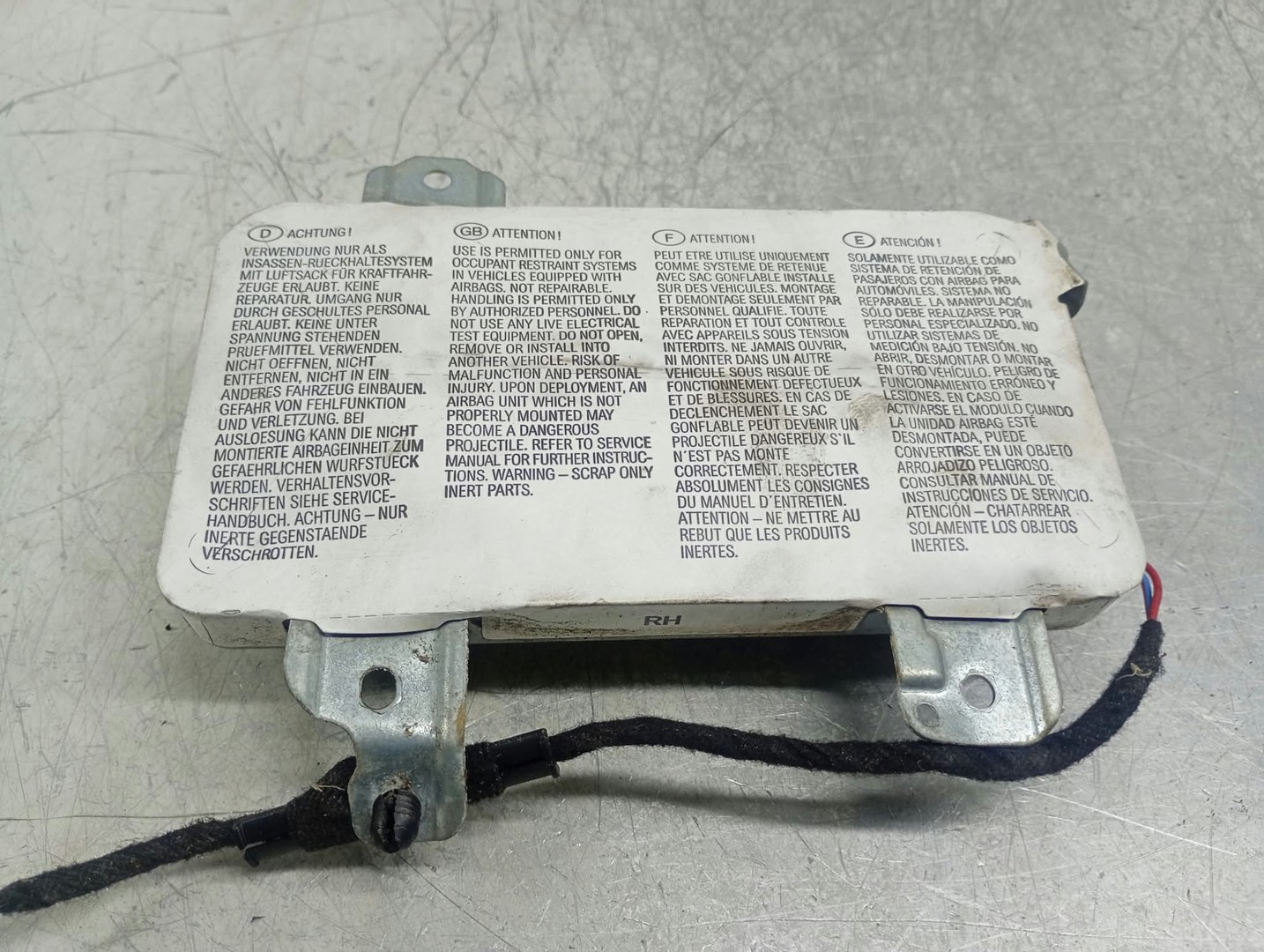 Airbag lateral usa 34342631601X BMW X3 E83 (2003 - 2006)